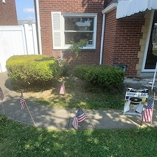 Decorative-stone-installation-and-new-stone-border-with-plant-removal-and-replanting-in-Munhall-Pa 1